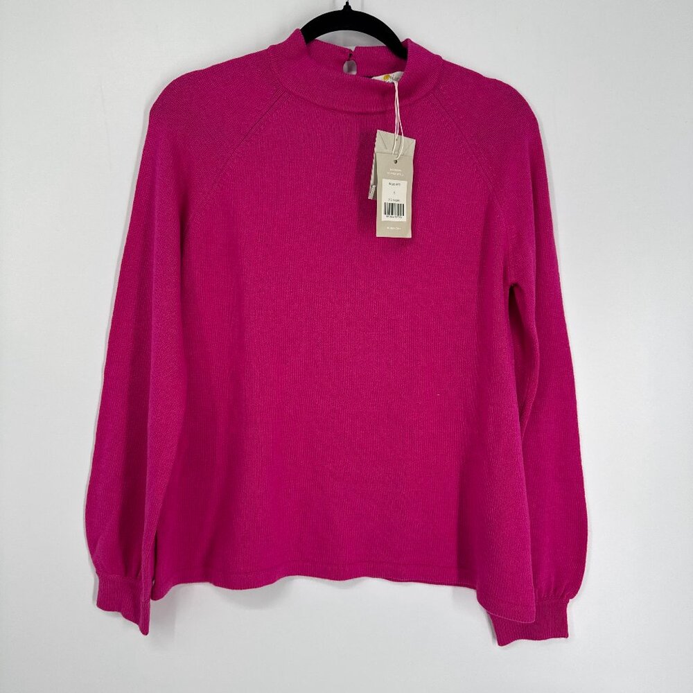 Boden Cashmere Keyhole Sweater Size S NWT - Picture 2 of 13